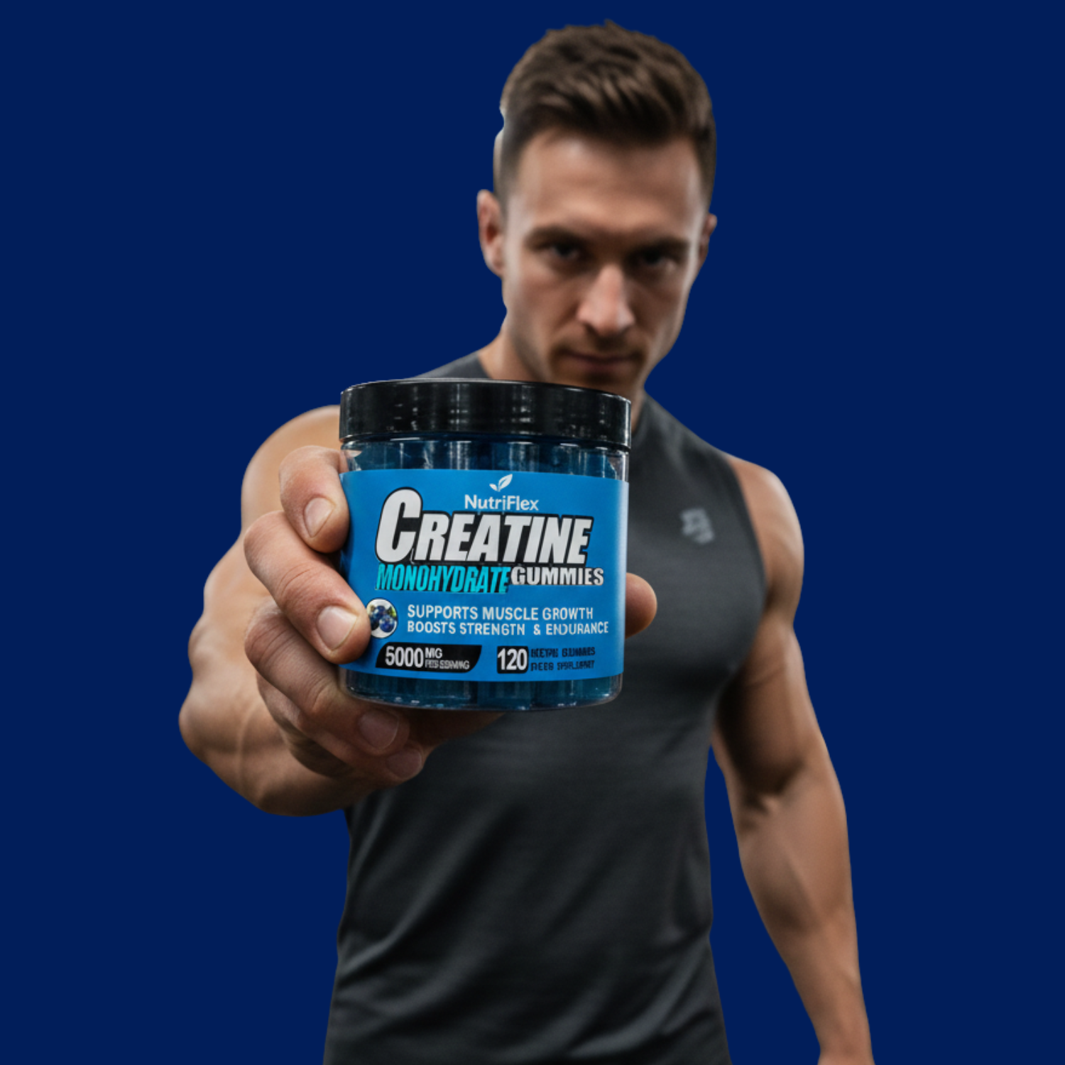 كرياتين عالي الجودة لزيادة القوة والتركيز وبناء العضلات